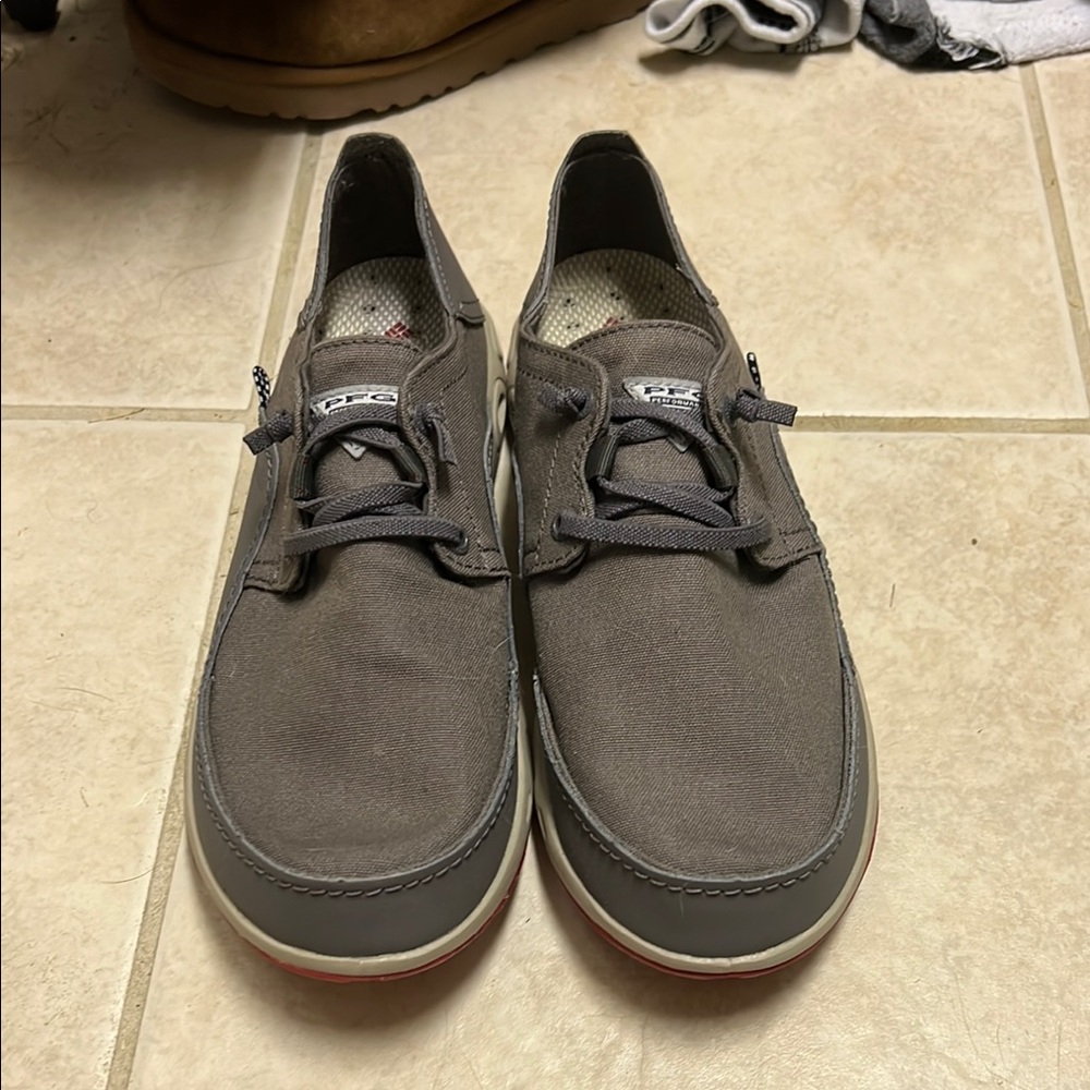 Sperry Men's Gray Canvas Shoes